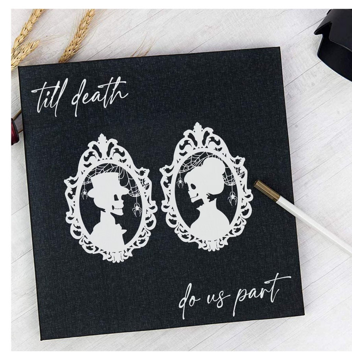 Custom Photo Album - Self Adhesive Personalized Wedding Album Till Death