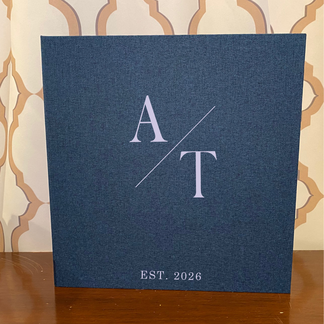 Custom Photo Album - Self Adhesive Personalized Engagement Memory Scrapbook