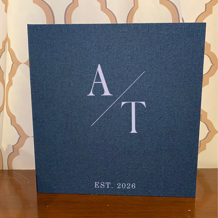 Custom Photo Album - Self Adhesive Personalized Engagement Memory Scrapbook