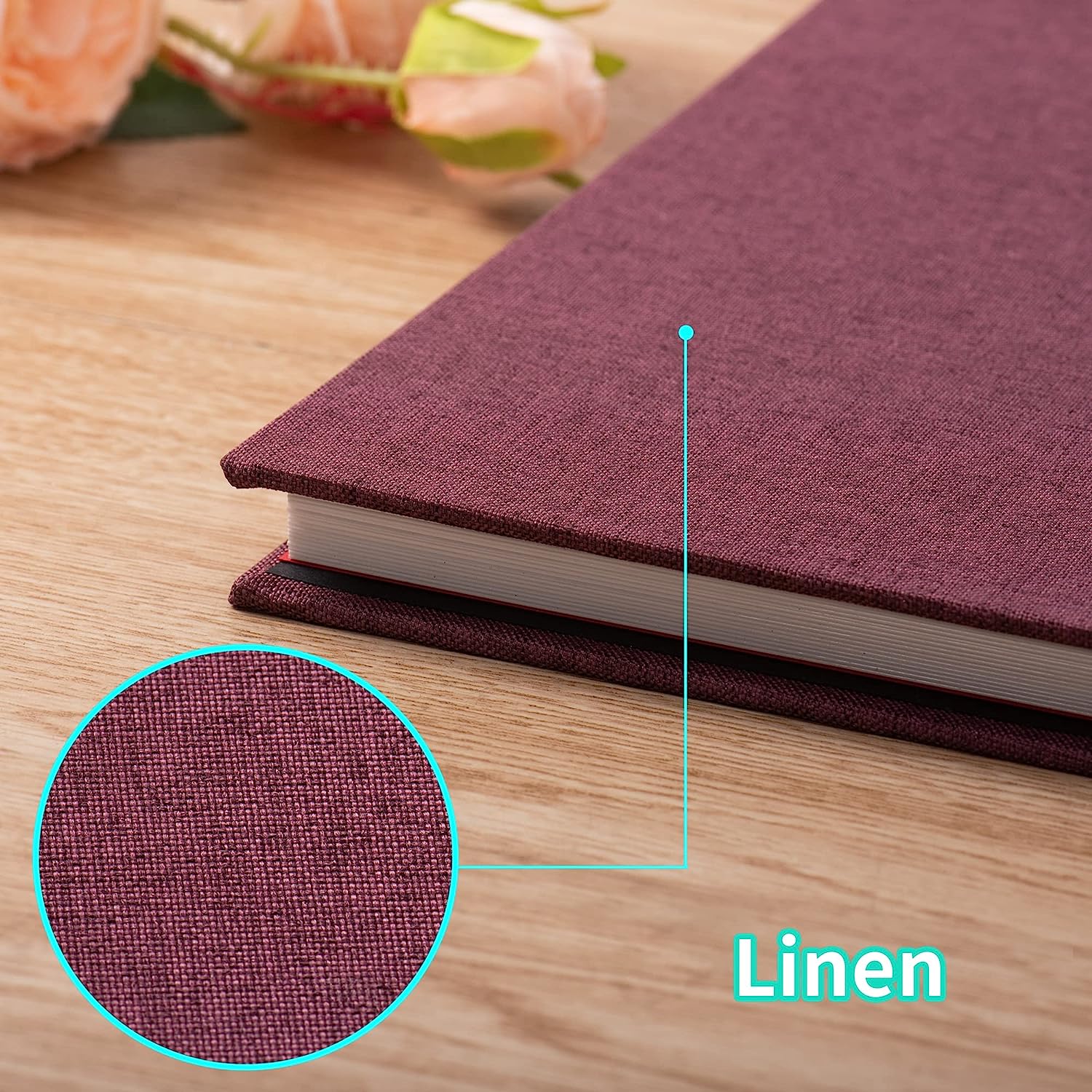 Custom Photo Album - Self Adhesive Personalized Baby Book Scrapbook