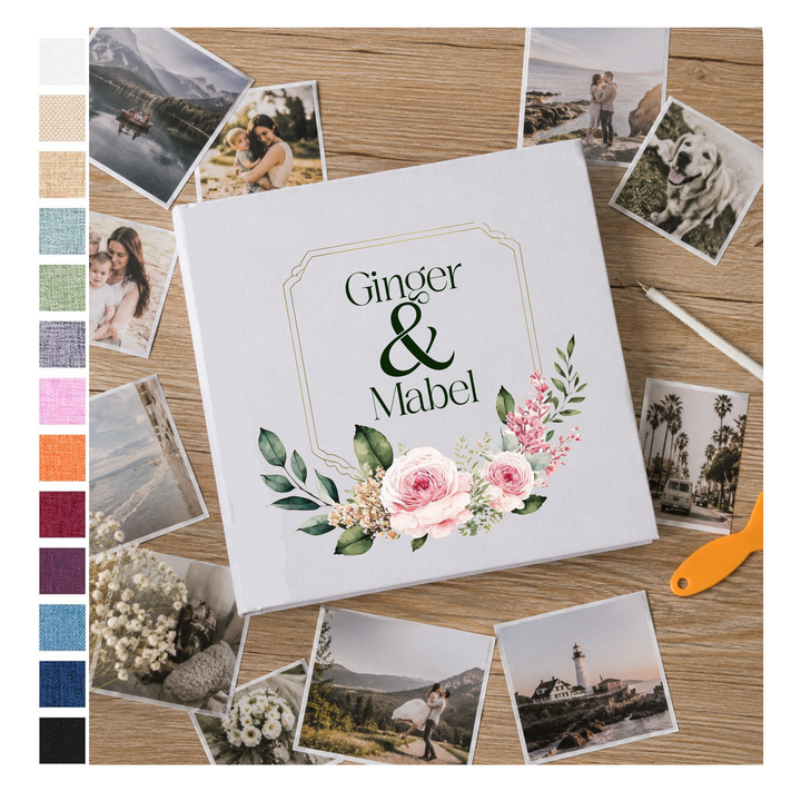 Custom Photo Album - Self Adhesive Personalized Scrapbook