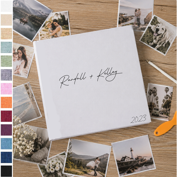 Custom Photo Album - Self Adhesive Personalized Scrapbook
