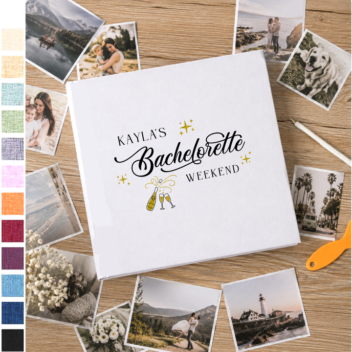Custom Photo Album - Self Adhesive Bachelorette Scrapbook