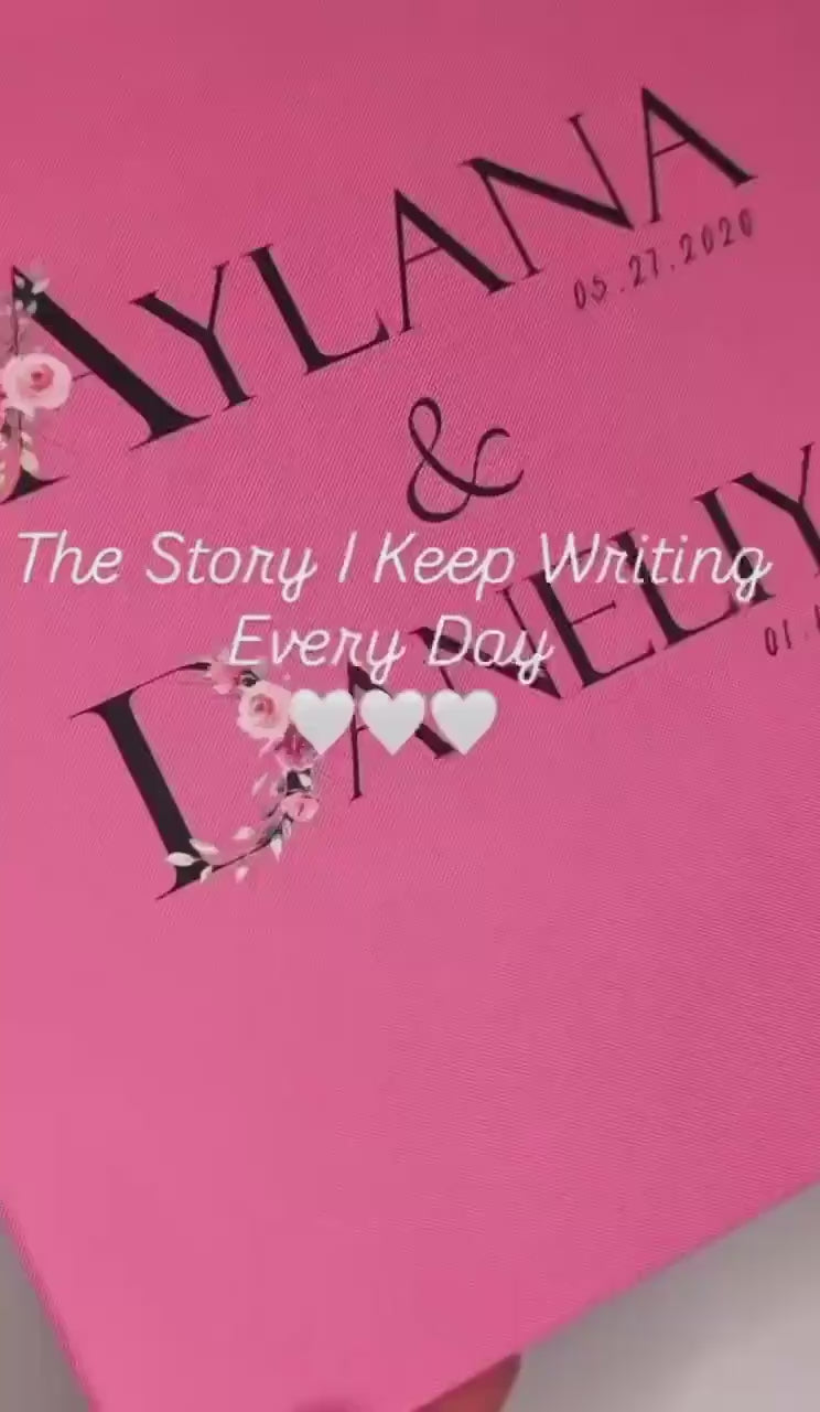 Custom Photo Album - Self Adhesive Personalized Baby Book Scrapbook